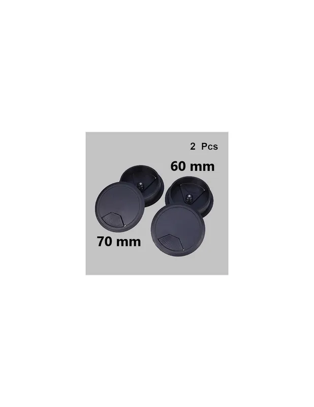 Certificado TAPA PASA CABLES NEGRO 60x22MM