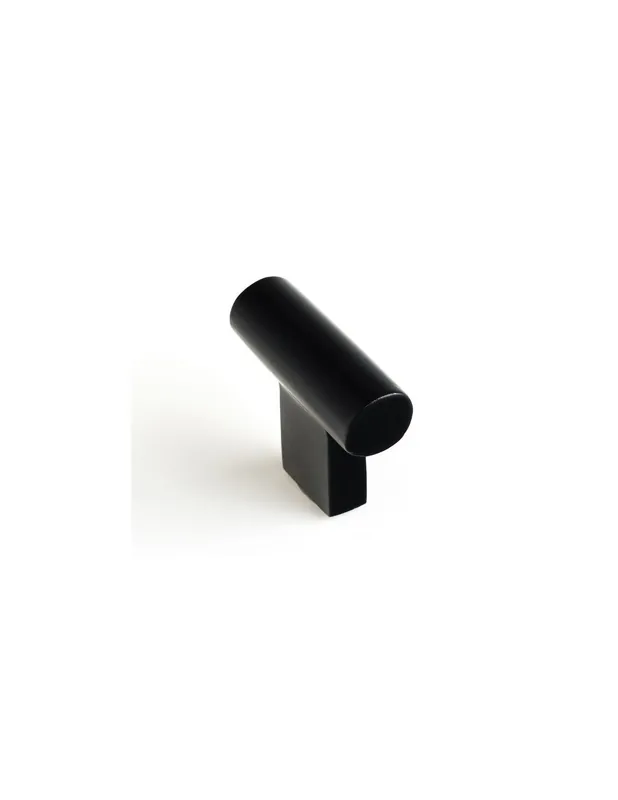 Lujoso TIRADOR POMO LATON NEGRO MATE 36MM