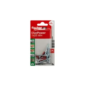 TACO FISCHER DUOPOWER 5X25 WH CON ALACAYATAS 8 UND Comprar En Línea