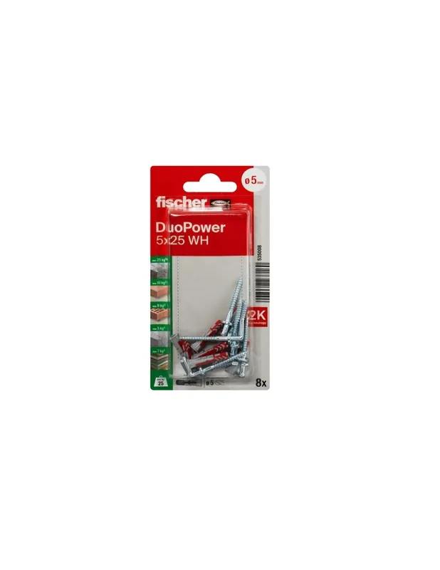 TACO FISCHER DUOPOWER 5X25 WH CON ALACAYATAS 8 UND Comprar En Línea