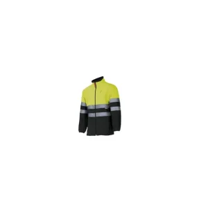 Envío Inmediato CHAQUETA POLAR BICOLOR ALTA VISIBILIAD AMARILLO/AZUL
