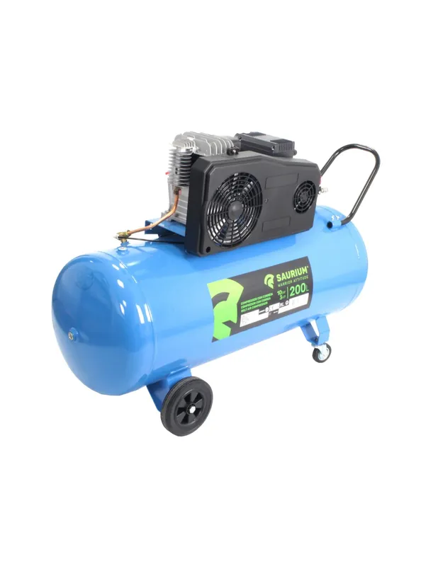 A Buen Precio COMPRESOR DE AIRE CORREA 200L 3HP 10BAR - SAURIUM