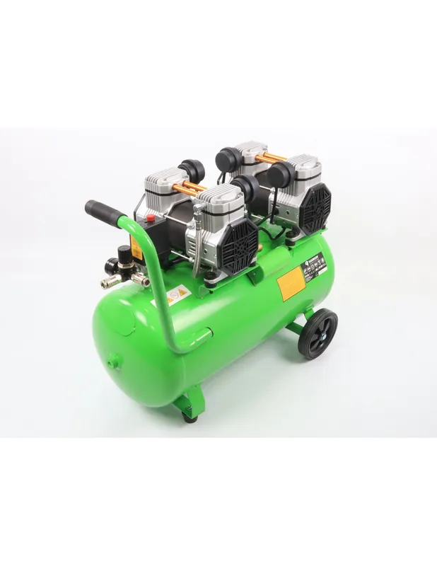 Moderno COMPRESOR DE AIRE MONOBLOCO, 50L, 4HP, 4 CABEZAS, 2 MOTORES - SAURIUM