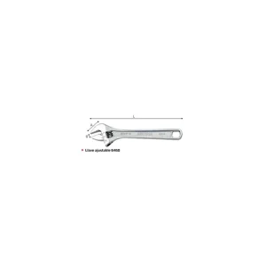 Barato LLAVE AJUSTABLE MOLETA CENTRAL 6460-12 xxx