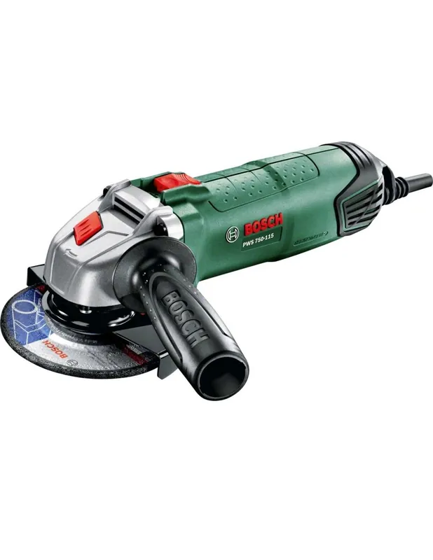 MINIAMOLADORA BOSCH PWS 115 750 W xxx CAJA Venta Final