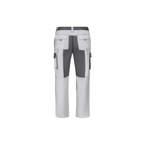 PANTALON BICOLOR BLANCO/GRIS TALLA 44 Auténtico