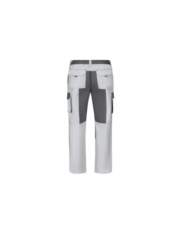 PANTALON BICOLOR BLANCO/GRIS TALLA 44 Auténtico