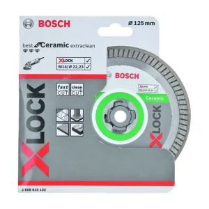 DISCO DE CORTE X-LOCK DIAMANTE CERAMIC 125MM Oferta Especial