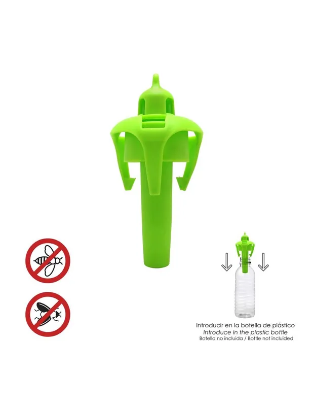 Profesional TRAMPA MOSCAS O AVISPAS PARA BOTELLA