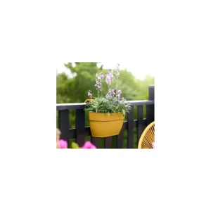 MACETA COLGANTE DOBLE VIBIA CAMPANA AMARILLO MIEL Stock Limitado