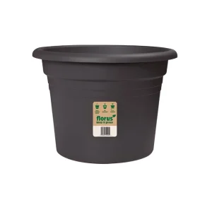 MACETA MEDITERRAN CILINDRO 20 cm ANTRACITA No Te Lo Pierdas