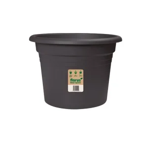 Promoción MACETA MEDITERRAN CILINDRO 25CM ANTRACITA