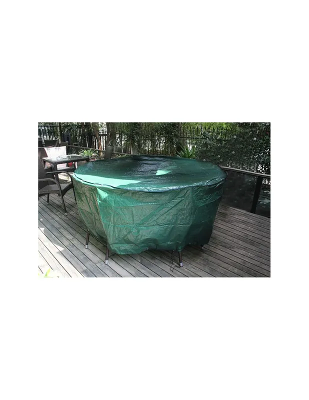 Precio De Fábrica FUNDA MUEBLES POLIETILENO (MESA+SILLAS) 205x90 cm