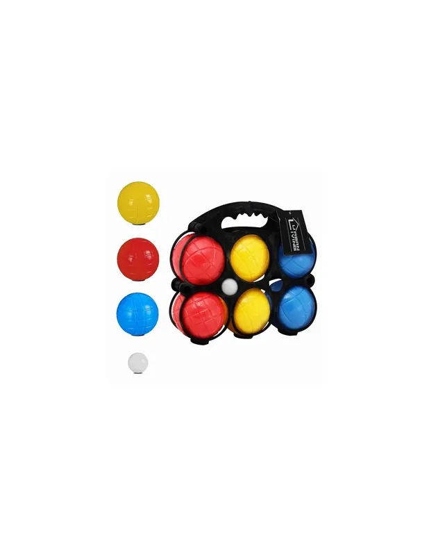 JUEGO PETANCA CON 6 BOLAS DE PLASTICO Edición Limitada