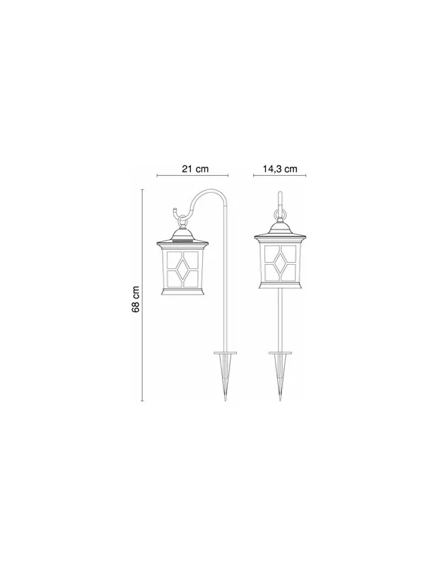 Comprar En Línea LAMPARA SOLAR PINCHO CON FAROL BLANCO