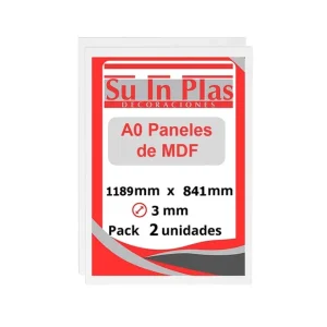 TABLERO MDF BLANCO VARIAS MEDIDAS CORTE LASER Exclusivo