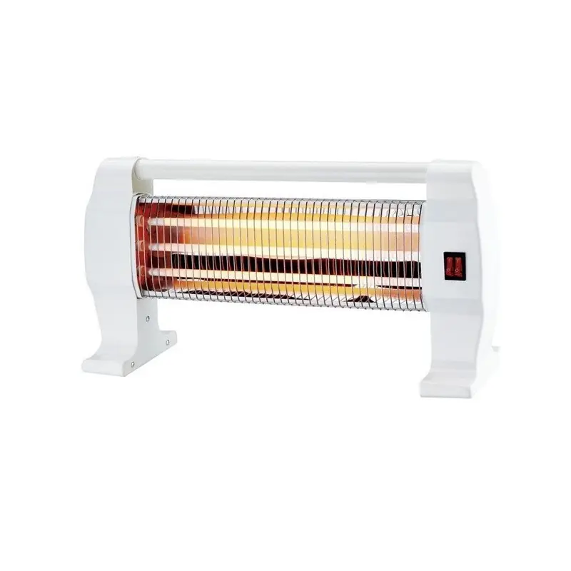 Estufa suelo radiante de cuarzo, Radiador electrico de cuarzo 3 intensidades de calor 400W - 800W - 1200W, Antivuelco Envío Internacional
