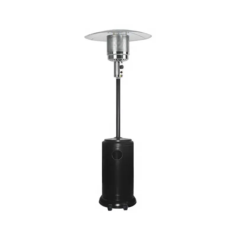 Envío Gratis Calefactor exterior, Estufa de gas de acero para exteriores de 13 kW con ruedas, Sistema anti-vuelco, Parasol calefactor