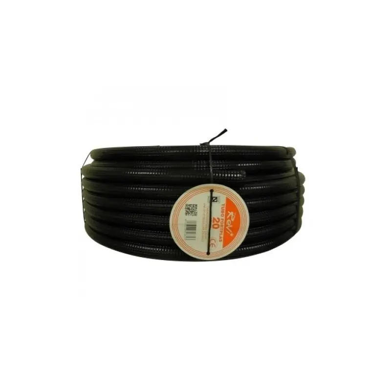 Hecho A Mano Tubo corrugado 20mm 50 metros | Tuberia corrugada con Certificado Aenor utilizada para conducción de cables electricos