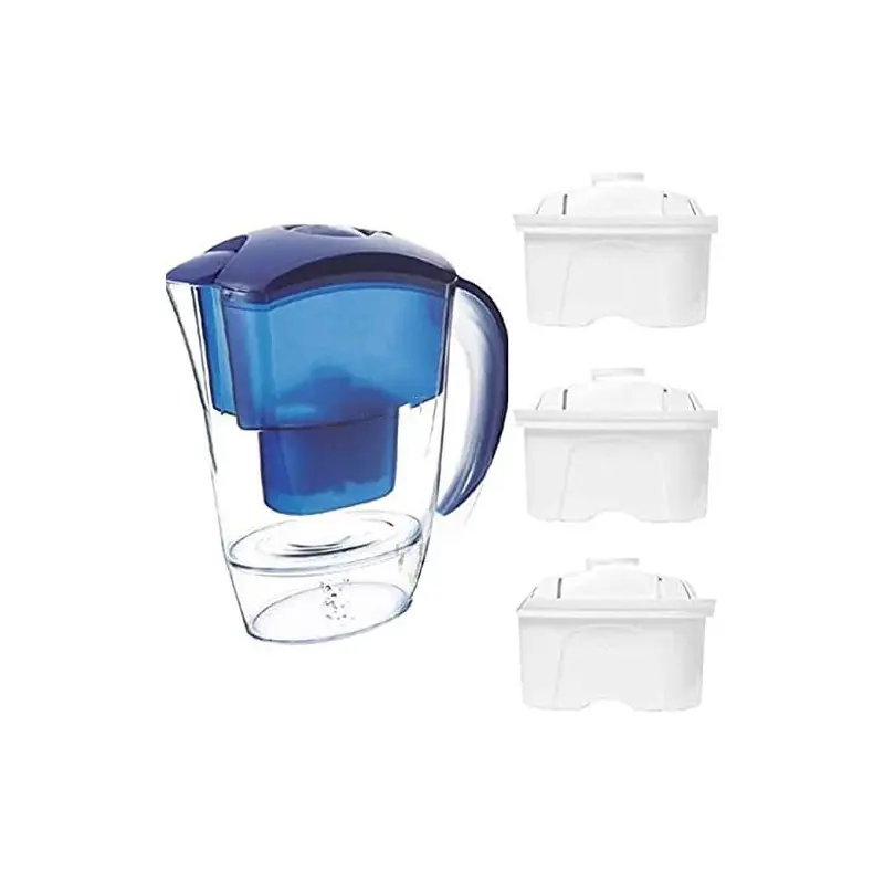 Precio De Oferta Jarra Purificadora Agua 2 litros + 3 Filtros de Recambio