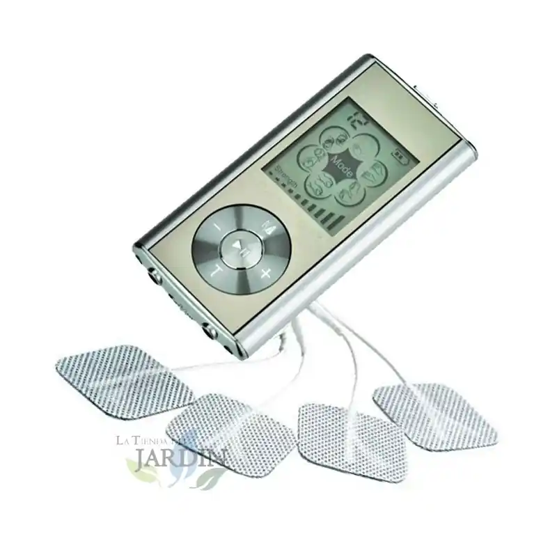 Tens Masajeador Electroestimulación 4 Electrodos, 6 Programas - Relajación y Estímulo Muscular Mejor Calidad