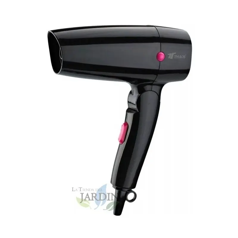 Secador de Pelo de Viaje 1200W, 2 Velocidades y 2 Temperaturas - Compacto y Eficaz para Viajes A Buen Precio