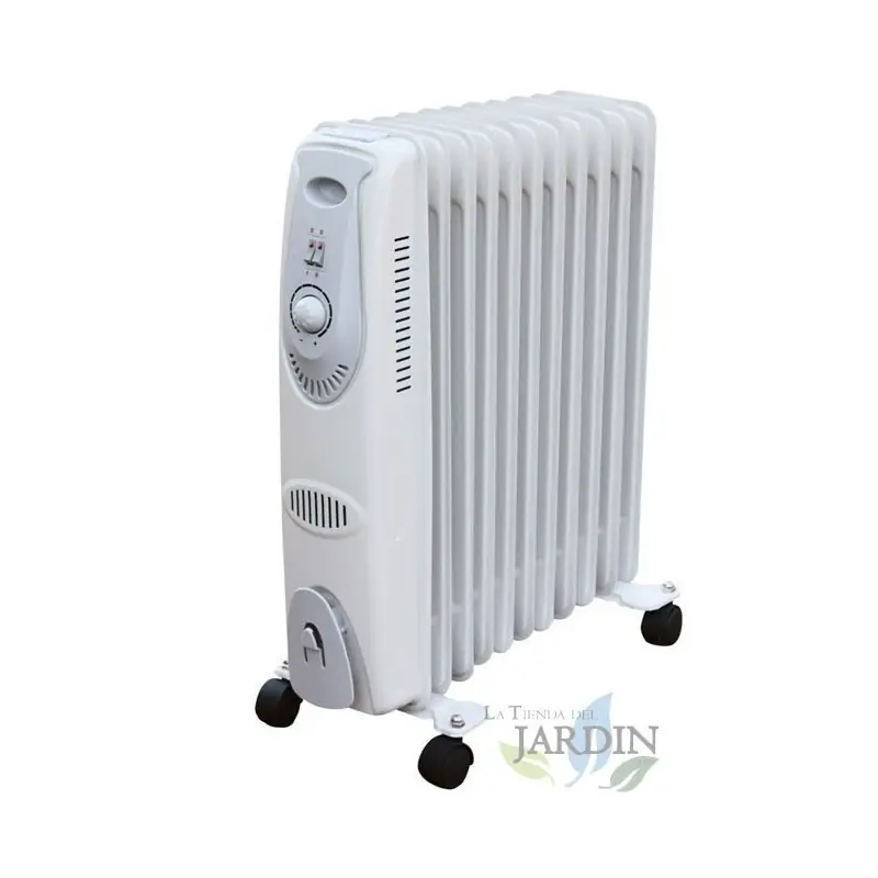 Radiador de Aceite 2000W, 11 Elementos de Calor - Calor Duradero y Consumo Eficiente para Grandes Espacios Directo De Fábrica