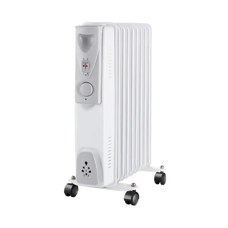 Envío Inmediato Radiador de Aceite 2000W, 9 Elementos de Calor - Potencia y Eficiencia para Hogares y Oficinas
