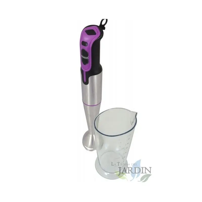 Devolución Gratuita Batidora de Varilla 700W, 2 Velocidades + Vaso Medidor - Potente y Versátil para Todo Tipo de Recetas