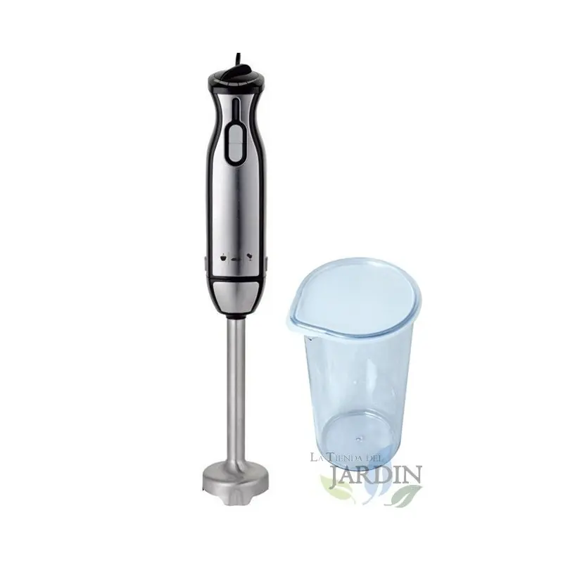 Oferta Limitada Batidora de Varilla 1000W, 2 Velocidades + Vaso - Potente y Rápida para Resultados Profesionales