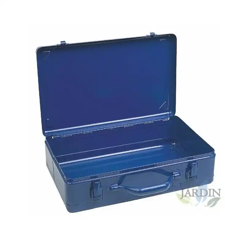 Última Oportunidad Maletín metálico mediano 39x24x10 cm ideal para herramientas y accesorios pequeños y medianos