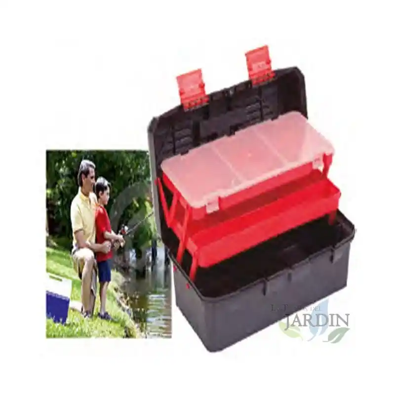 Caja de herramientas multiusos 44x21x20 cm ideal para almacenar herramientas y accesorios de manera versátil Exclusivo
