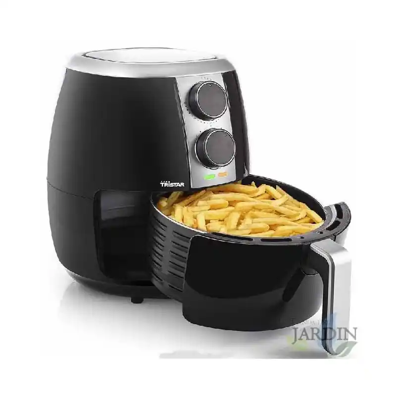 Solo Hoy Freidora sin Aceite XL Tristar | Volumen 3.5L | 1500W | Temporizador y Temperatura Regulable (80-200°C) | Clase A