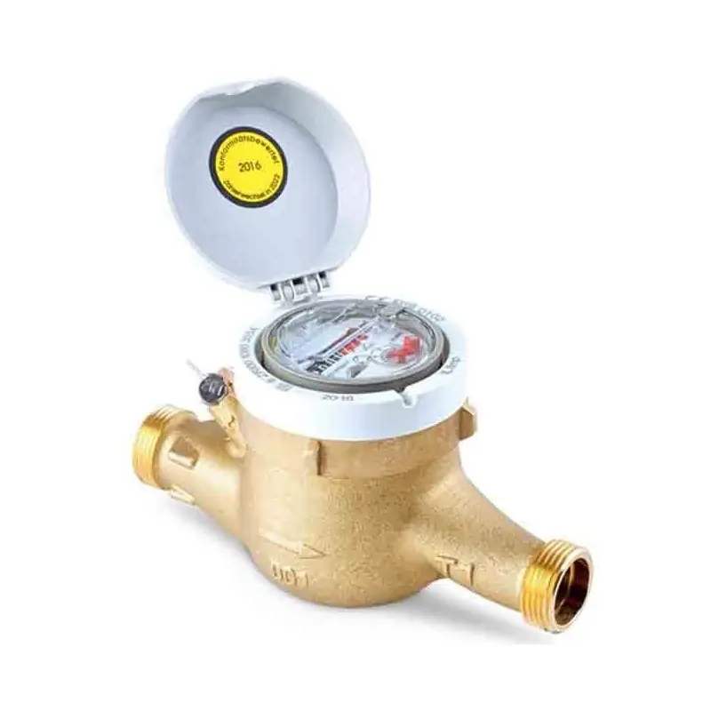 Contador de agua Chorro Múltiple latón para agua caliente 20mm - 1'' | Uso agua potable Envío Exprés