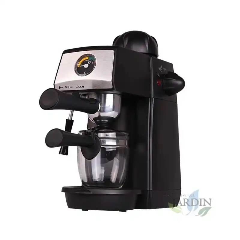 Cafetera Espresso Grunkel | 5 Bares de Presión | Capacidad para 4 Tazas Hecho A Mano