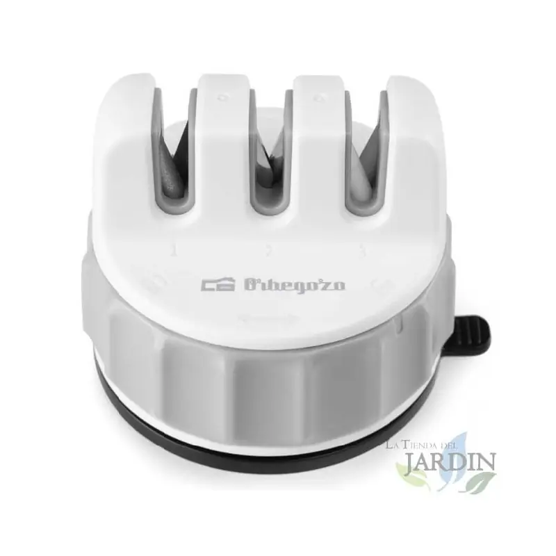 Precio Bajo Afilador de Cuchillos Manual Orbegozo | Afilador de Cocina | Herramienta de Corte