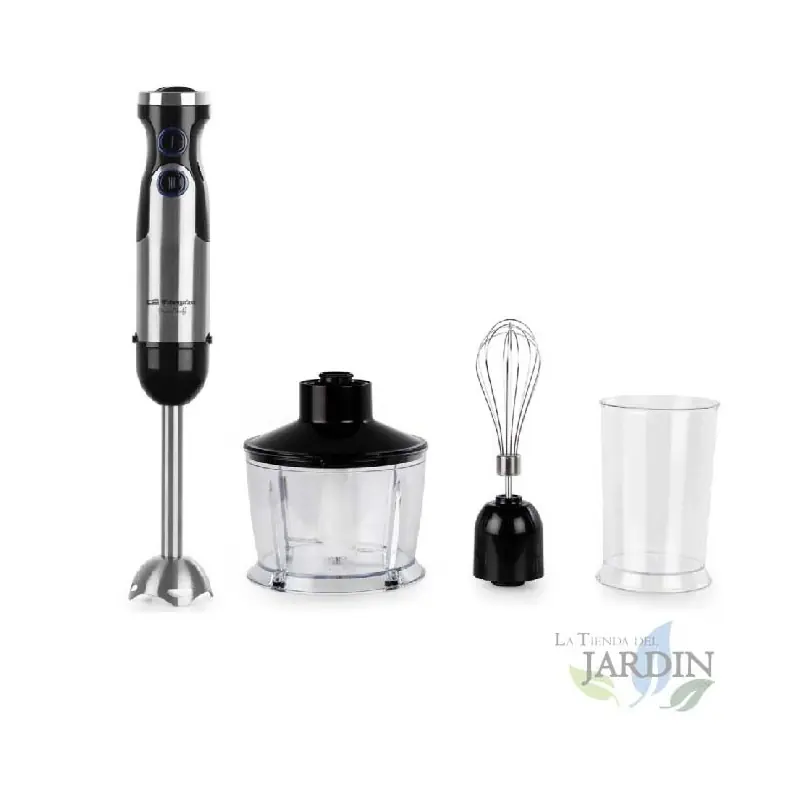 Nuevo Modelo Batidora de Mano Orbegozo + Accesorios, 1200W | Batidora Multifuncional | Electrodoméstico de Cocina