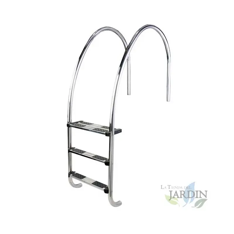 Compra Ahora Escalera para Piscina con Rebosadero | 4 Peldaños | Escalera Resistente | Acceso Seguro para Piscinas
