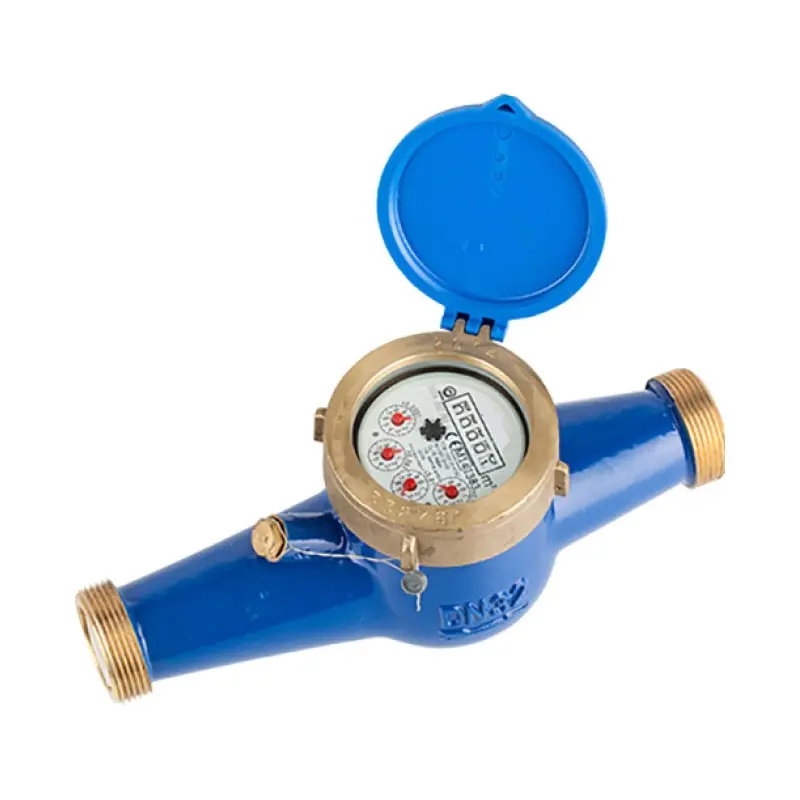 Contador para Agua Potable Chorro Múltiple 25mm | Rosca Entrada y Salida 1 1/4'' Macho Promoción Exclusiva