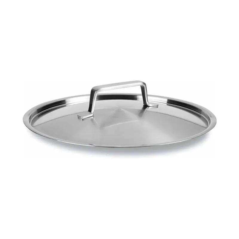 A Buen Precio Tapa para sartenes y batería de cocina Lacor 18 cm | Acero inoxidable | Utensilios de cocina | Tapa de cocina