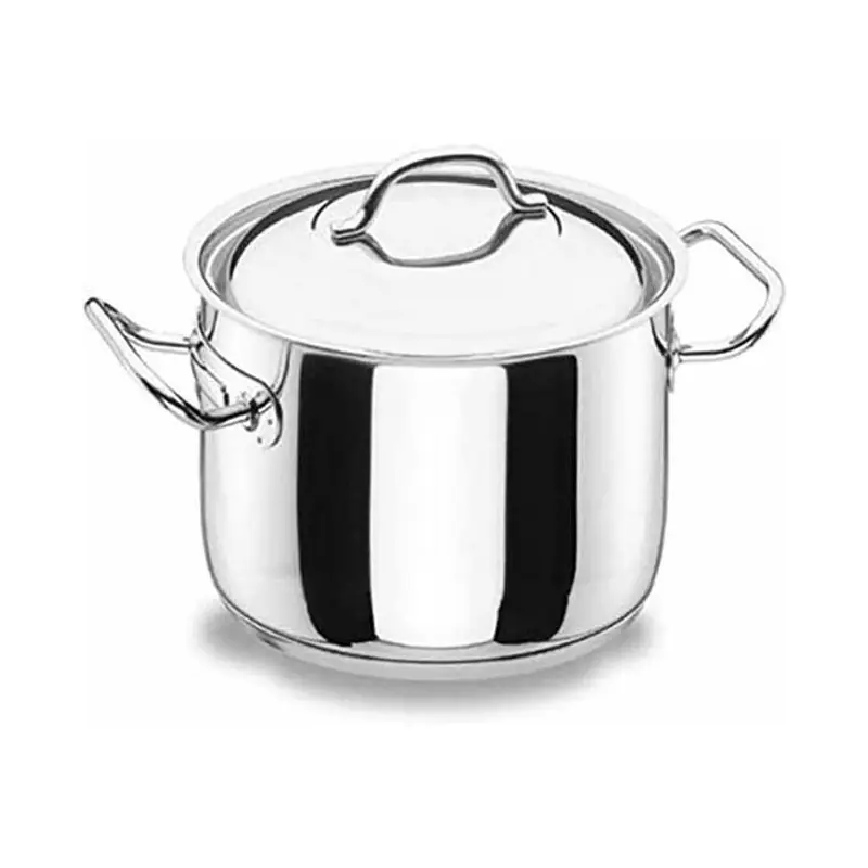 Olla Lacor con tapa profesional inoxidable | Capacidad 10 L | Ø 28 cm | Olla de acero inoxidable A Buen Precio