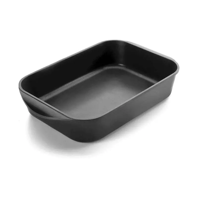 Solo Hoy Bandeja Rustidera Lacor | Aluminio Fundido Antiadherente | 34 x 28 x 8 cm | Rustidera profesional horno | Lacor