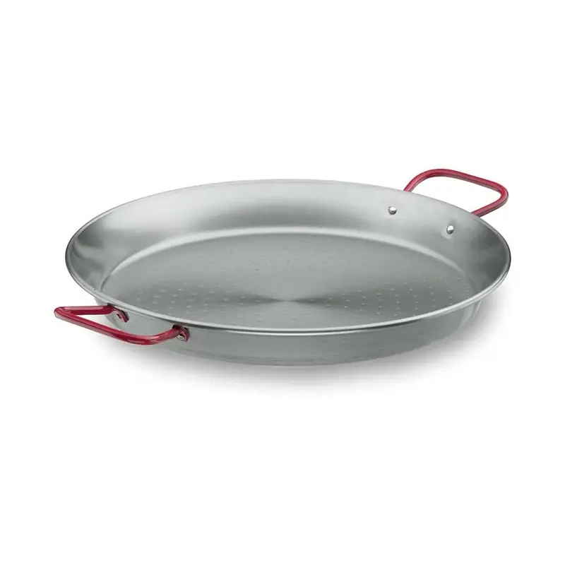 Favorito De Clientes Paellera Clásica de Acero Lacor | 36 cm | 7 Raciones | Paellera Resistente | Lacor
