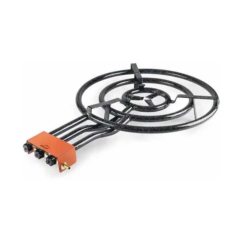 Ocasión Especial Hornillo Paellero Lacor | Gas Butano | 30-50-70 cm | 3 Quemadores | Para Paelleras 38 a 90 cm | Paellero Profesional