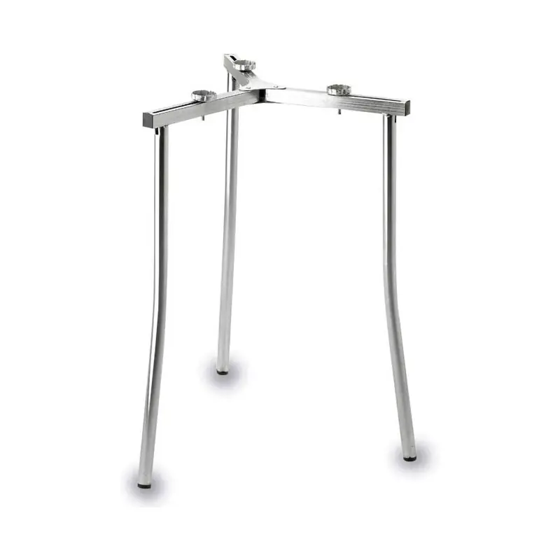 Envío Inmediato Soporte Universal Lacor | Para Paellero | Regulable | Aluminio Gris 56 cm | Accesorio Paelleros Universal