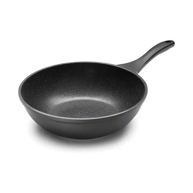 Oferta Especial Wok Eco Piedra de Aluminio 28 cm - Negro, Lacor
