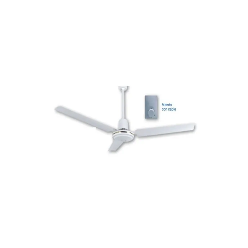 Ventilador de techo Mundofan 90 cm 55W, mando con cable A Buen Precio