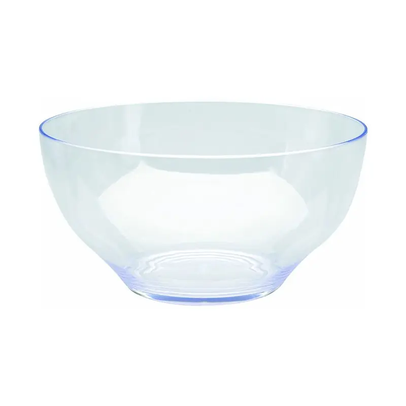 Ensaladera de frutas de acrílico transparente 4 L Lacor redondo para servir alimentos para cereales y verduras, postres Precio Bajo
