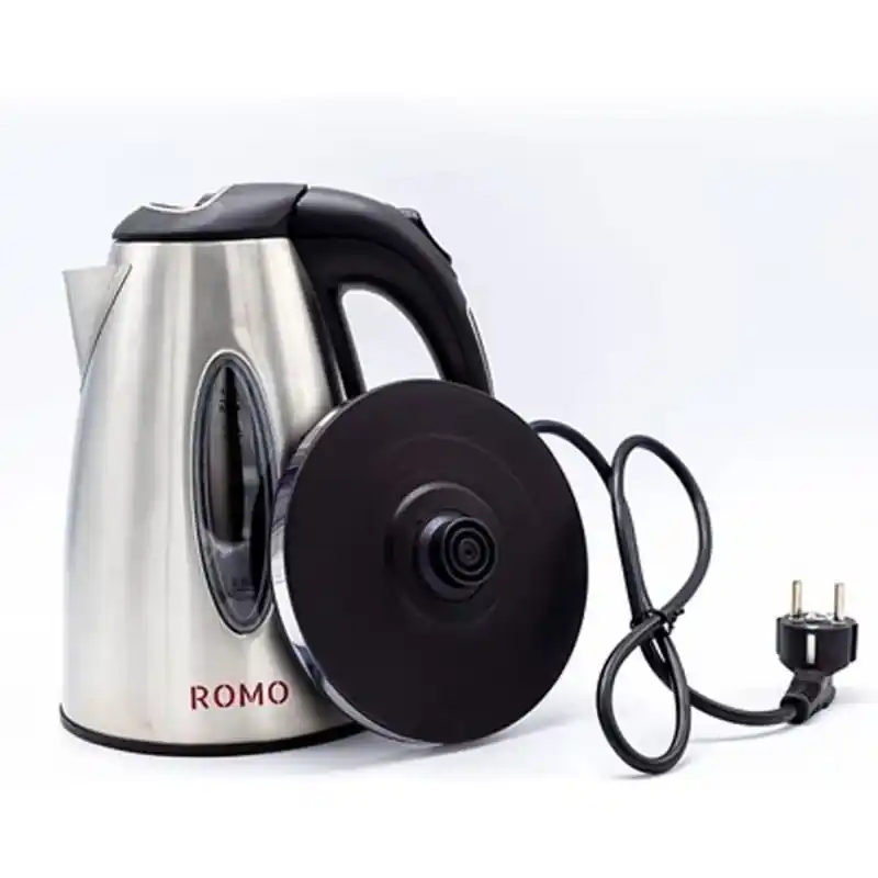 Ordenar Ahora Mismo Hervidor de Agua Eléctrico 1.7 Litros. 2200W Acero Inoxidable. Rápida Ebullición. Base 360º. Desconexión Automática