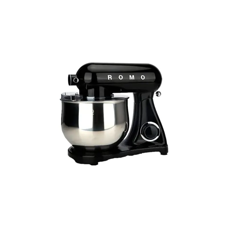 Batidora Amasadora Orbital 1800W. Procesador Alimentos Profesional 8L., 6 Velocidades. Diseño Retro Vintage, negro Venta Final